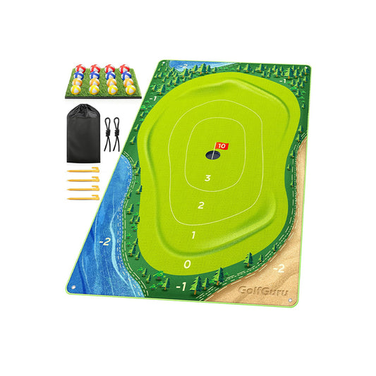Golfguru Chipping Game Mat Toy Golf