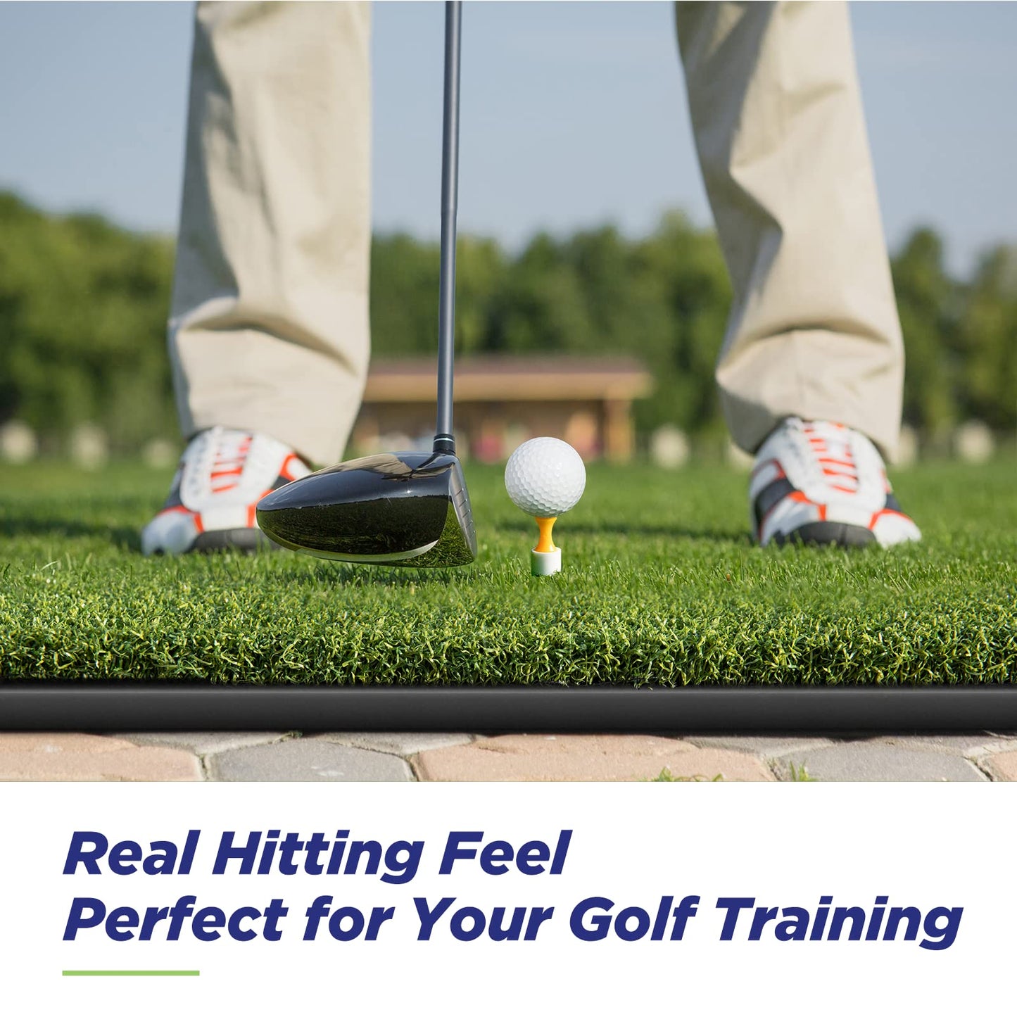 Golfguru Golf Mat, 5x4ft 21MM Golf Hitting Mats
