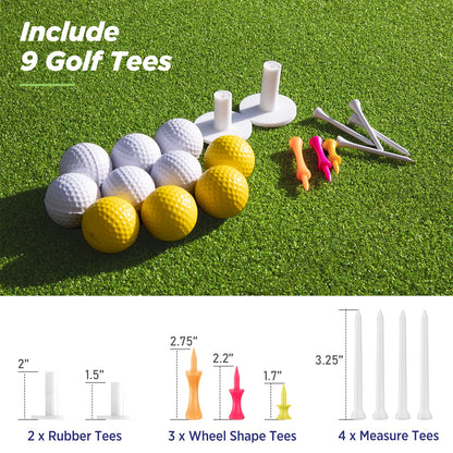 Golfguru Golf Mat, 5x4ft 31MM Golf Hitting Mats